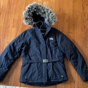 NorthFace Jacket with belt